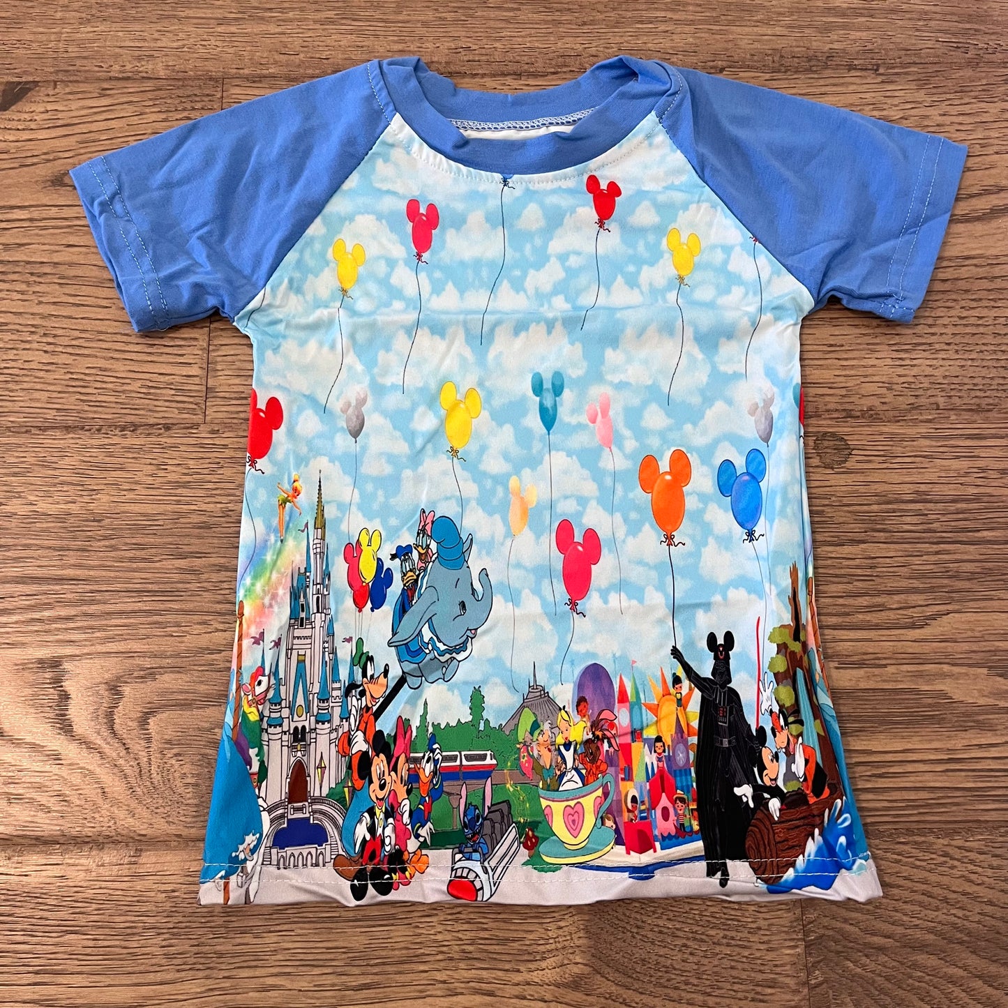 Mouse Balloons and Characters Shirt