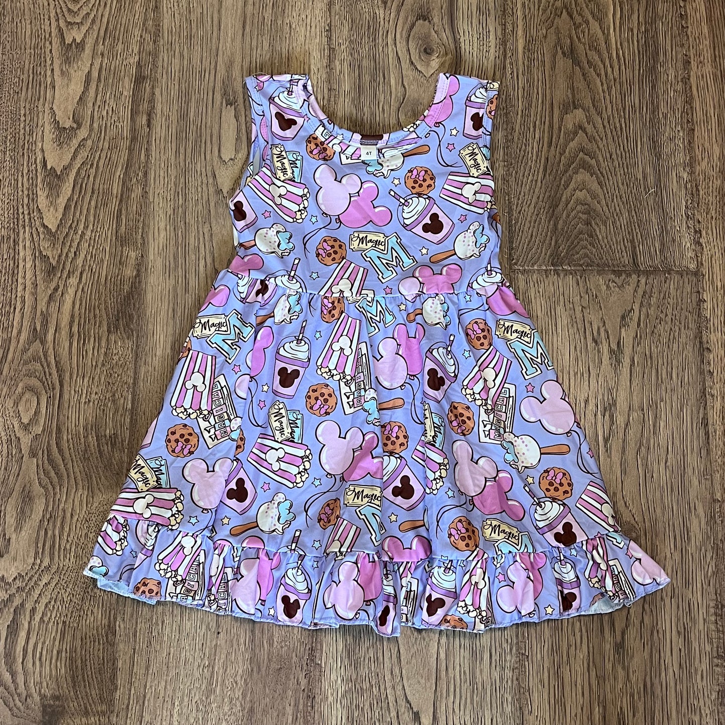 Purple Magic Mouse Dress