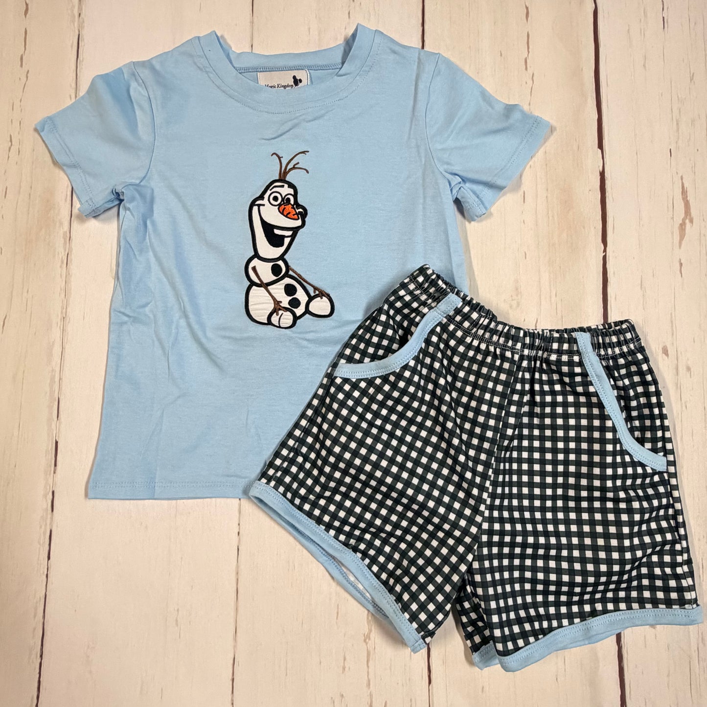Olaf Appliqué Boy Set