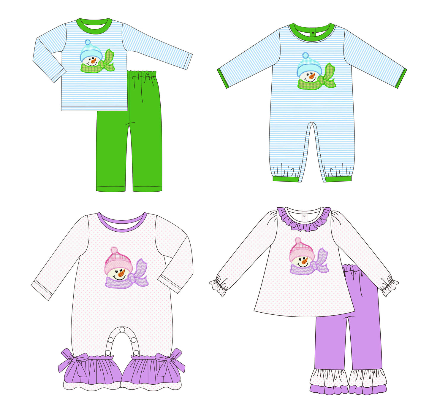 Snow Day Appliqué Collection - ETA late October