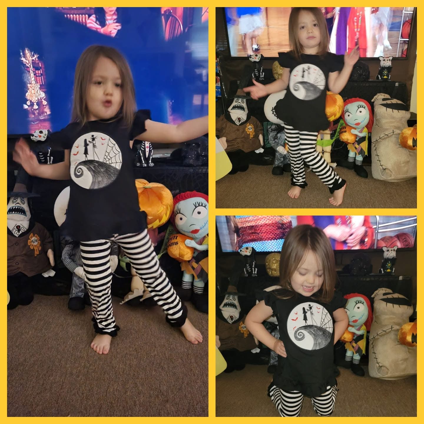 NBC Appliqué Girl Set