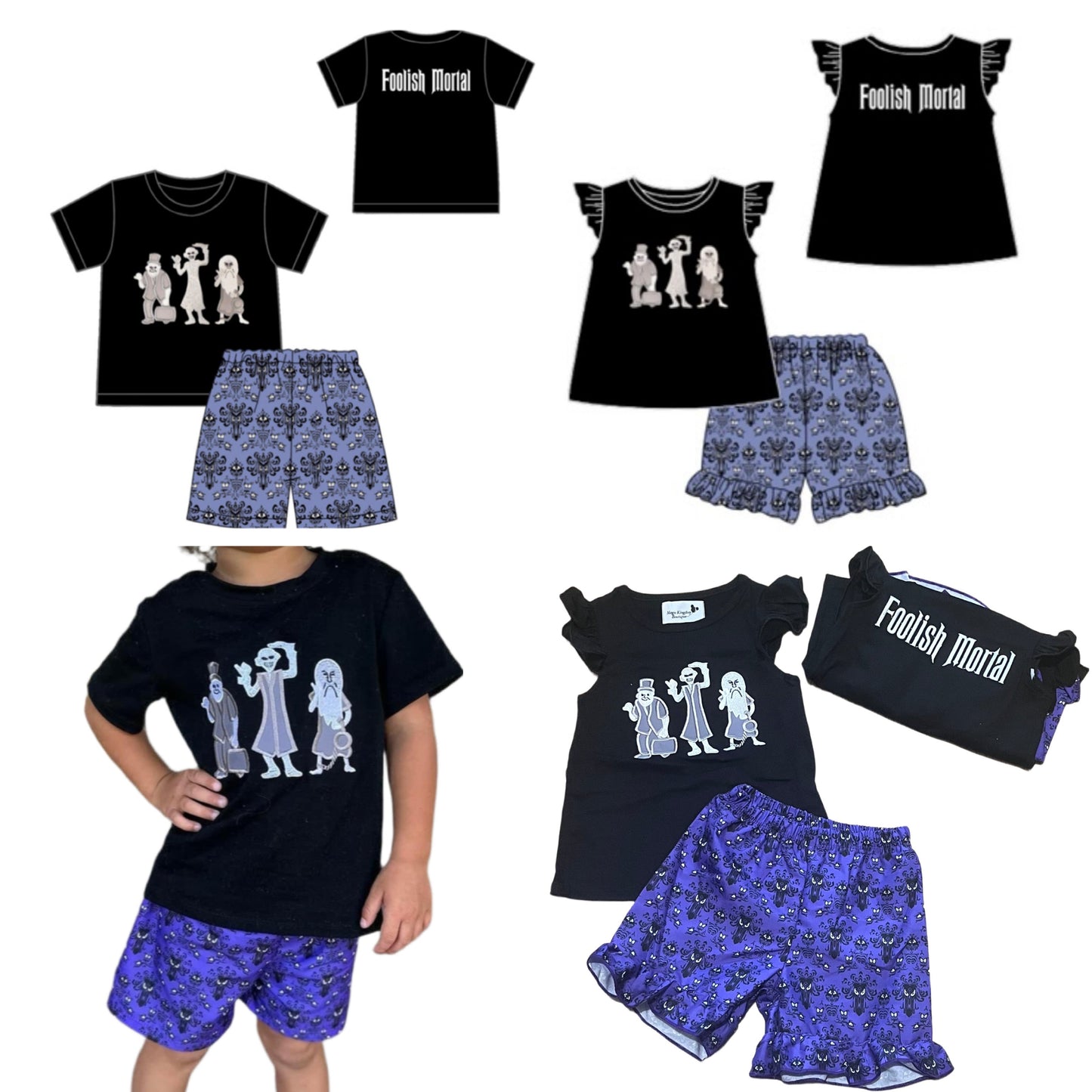 Foolish Mortal Appliqué Sets - ETA late August