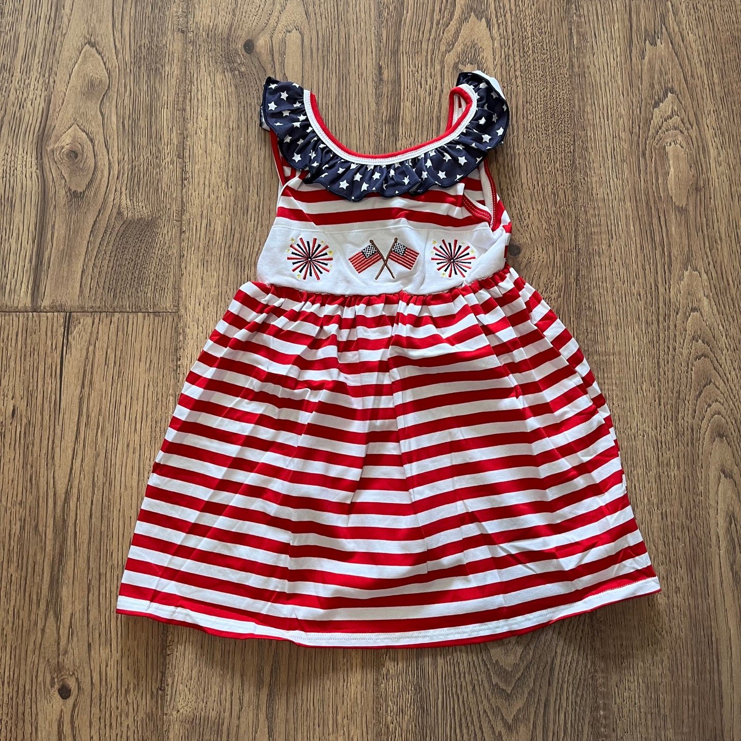 Patriotic Appliqué Dress