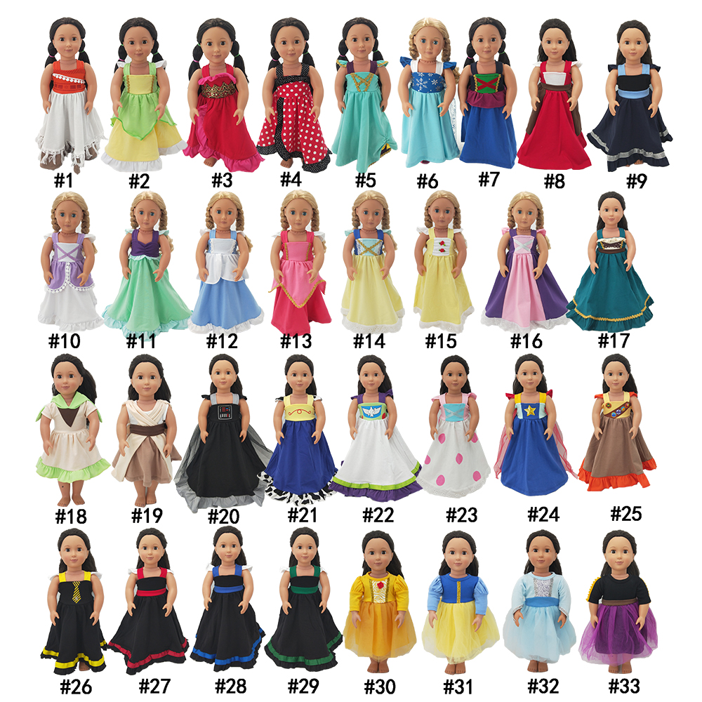 Princess Doll Dresses - ETA early August
