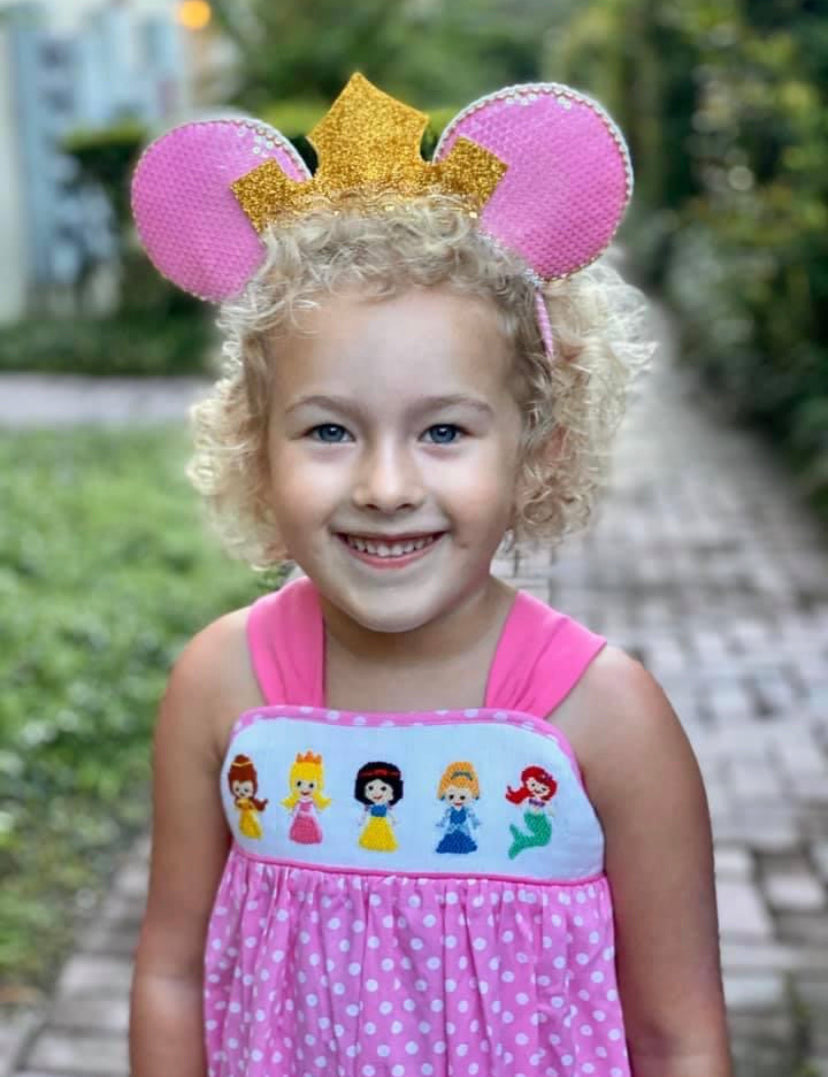 Princess Smocked Dress PO53