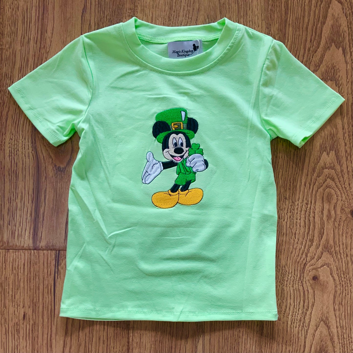 Lucky Mouse Appliqué Shirts