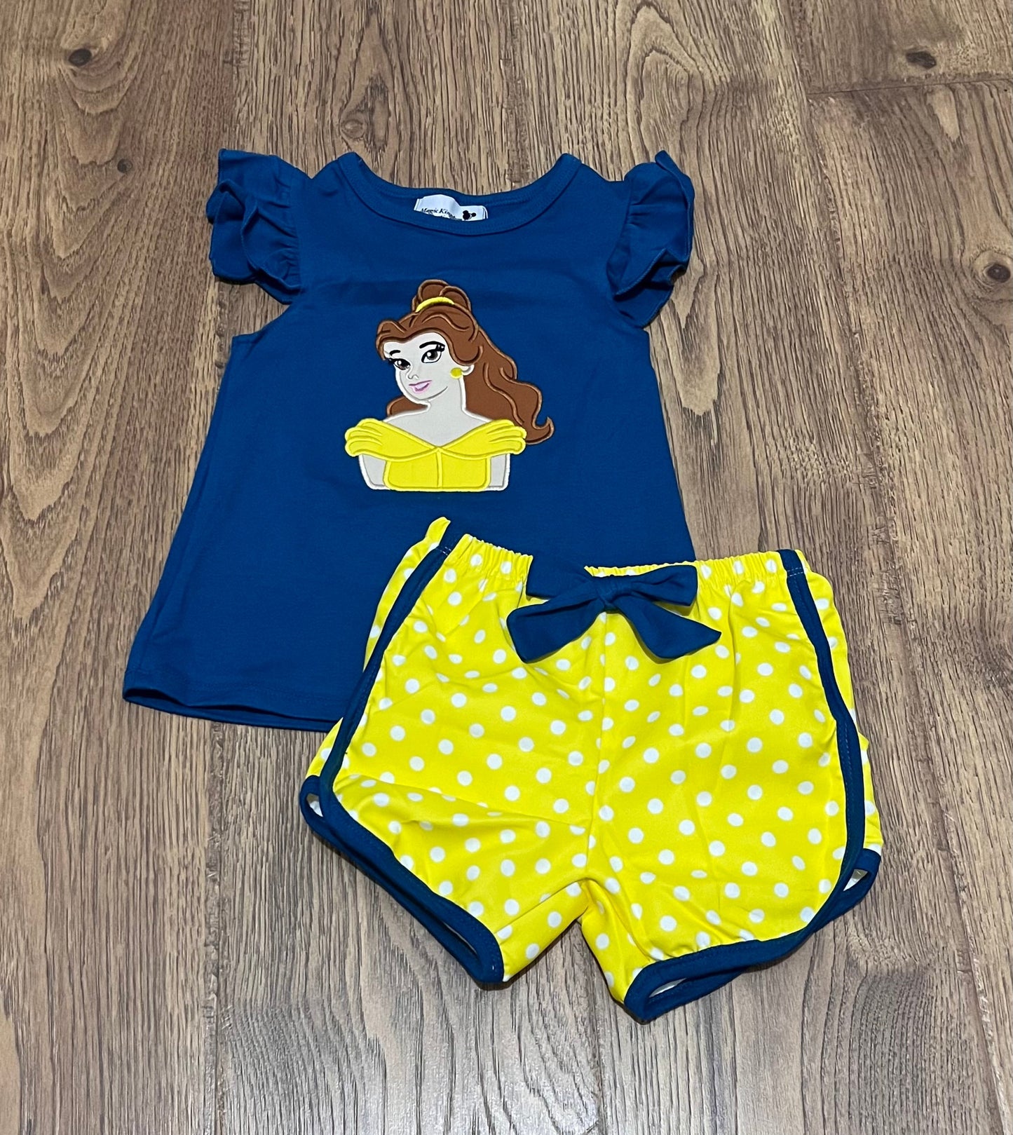 Belle Appliqué Girl Set