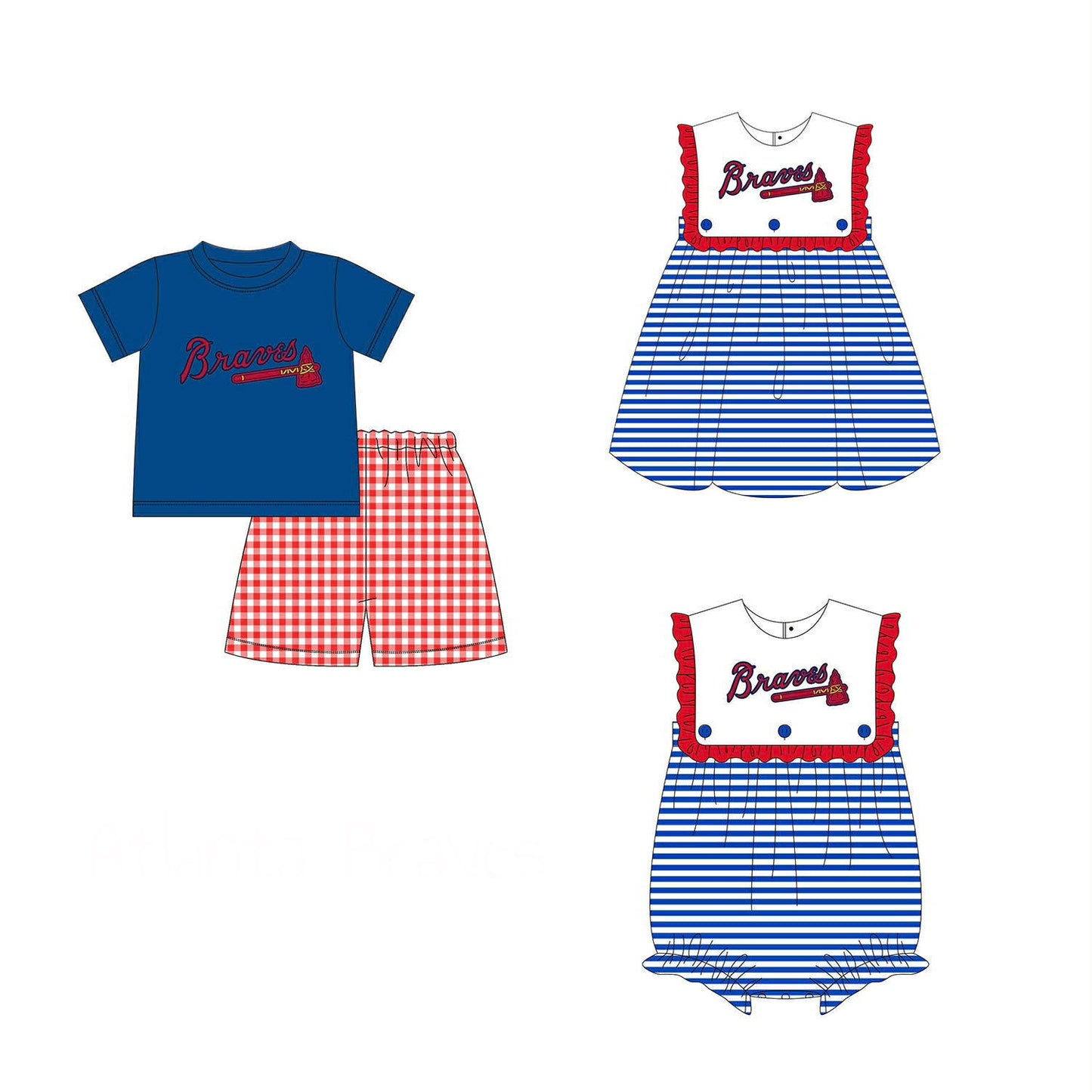 Braves Embroidered Collection - ETA early July