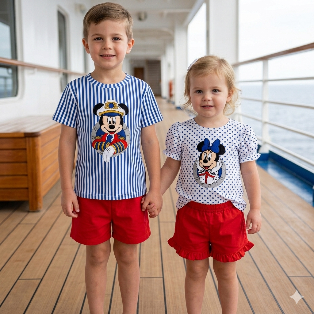 Cruise Mouse Appliqué Sets - ETA mid August