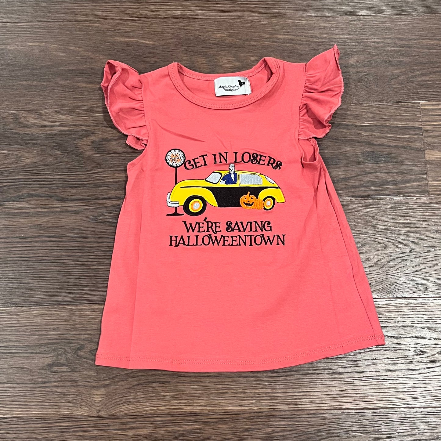 Halloweentown Appliqué Girl Shirt