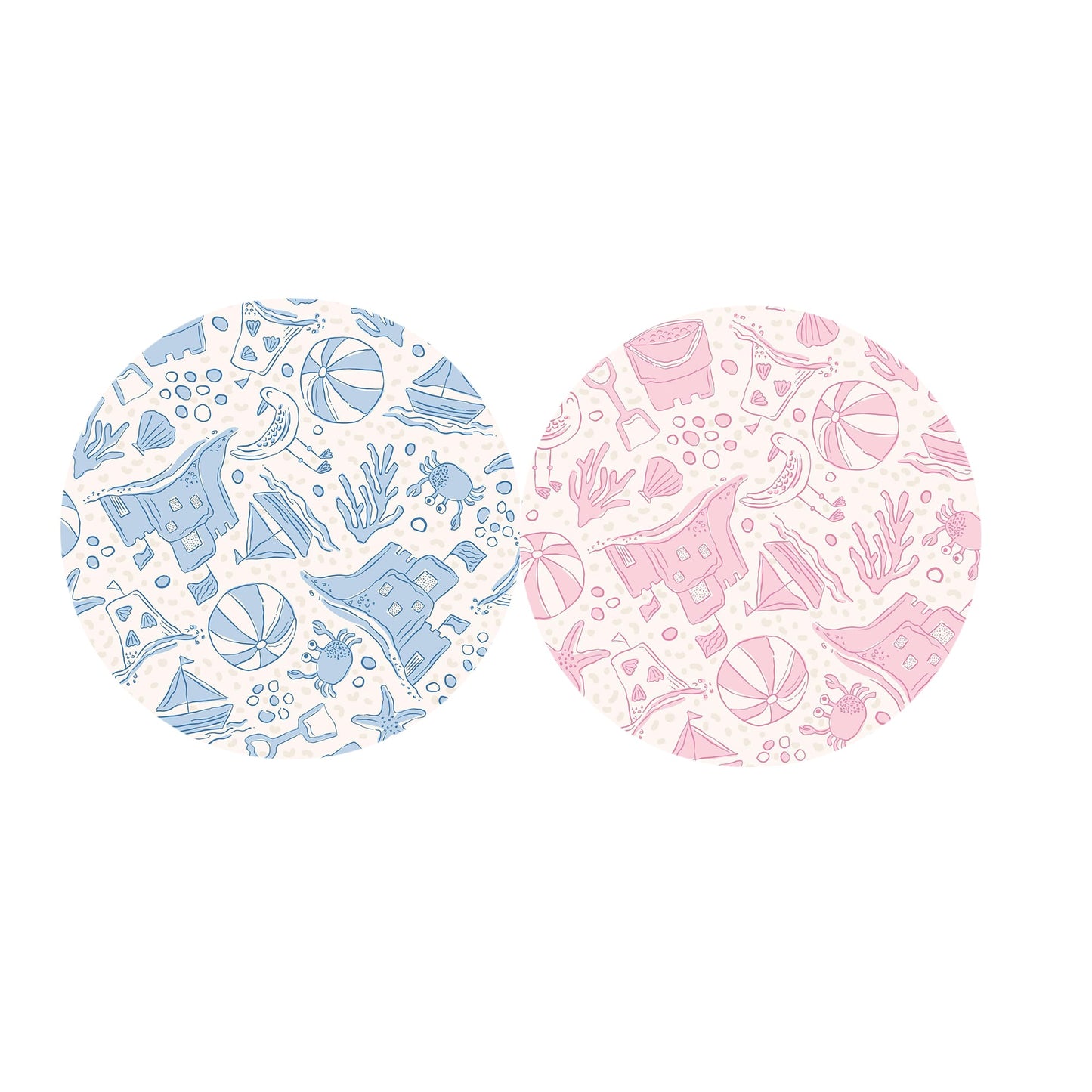 Blue / Pink Beach Short Sets - ETA early July