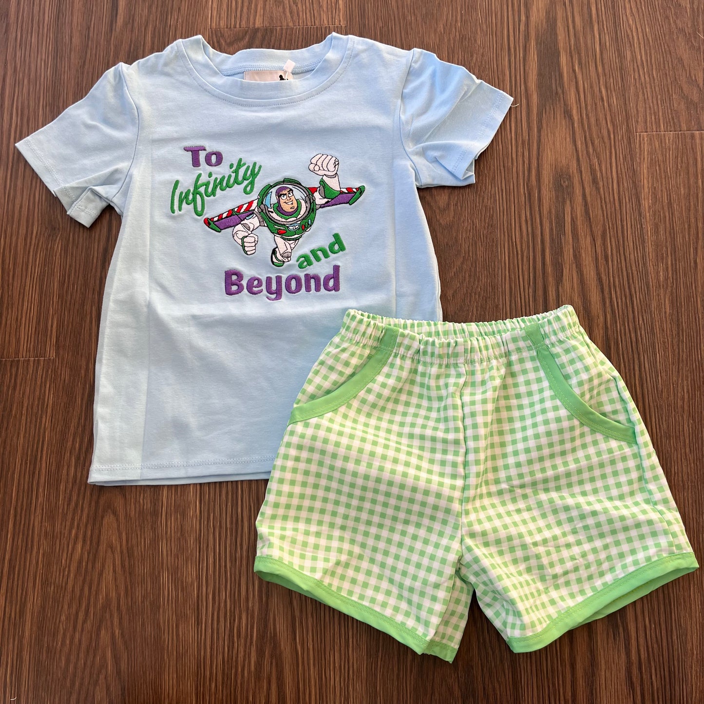 Buzz Appliqué Boy Set