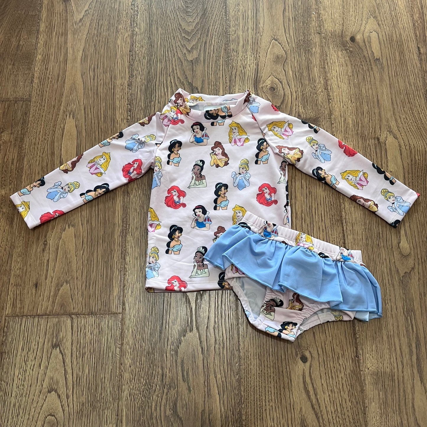 Princess Rash Guard Set