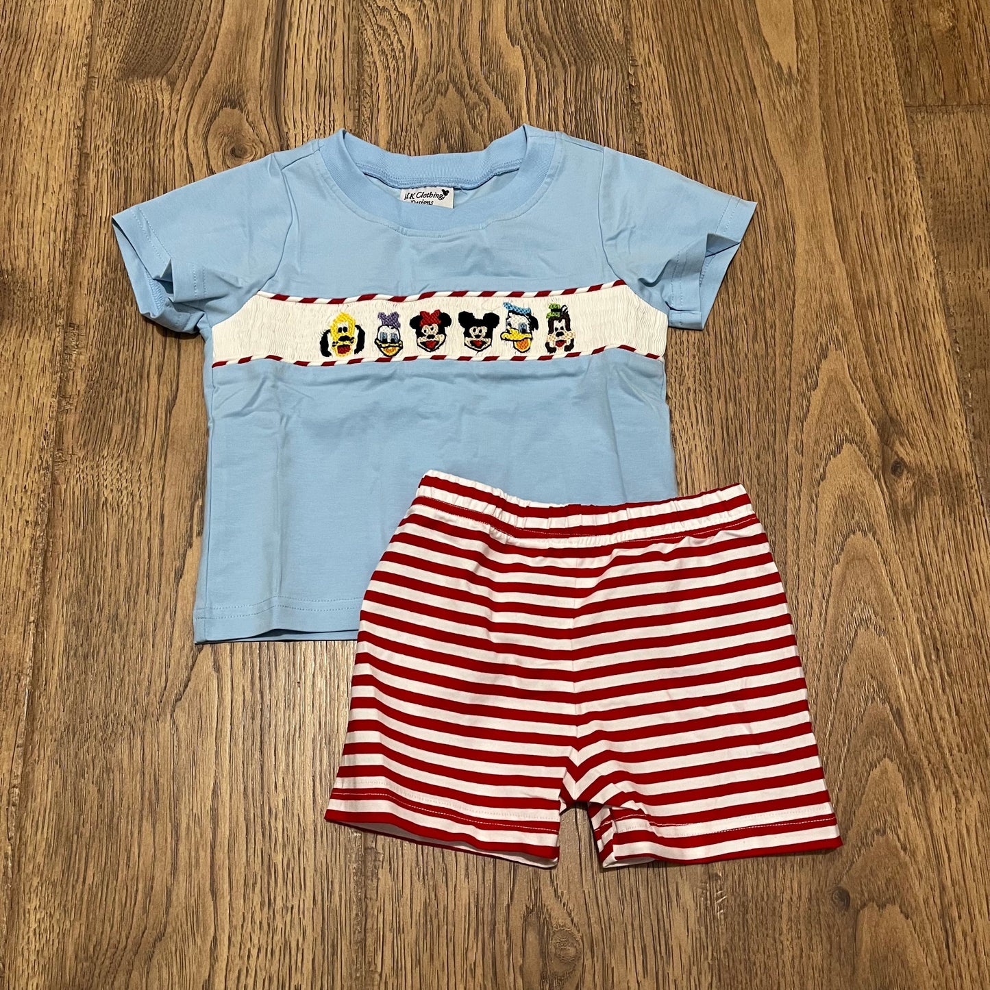 Sensational Six Smocked Boy Set PO56