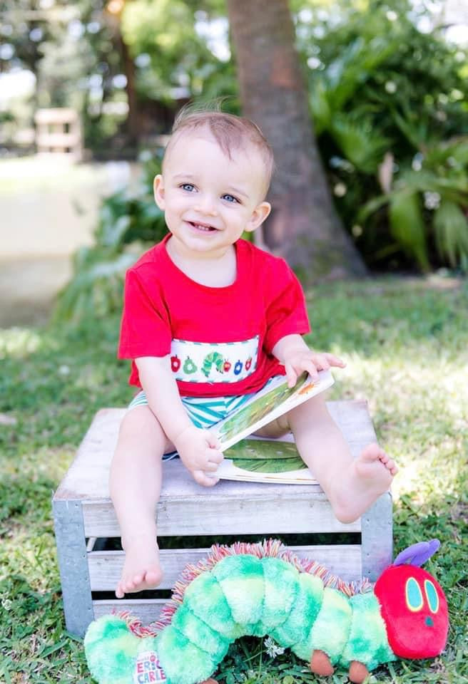 Very Hungry Caterpillar Smocked Collection PO58 - ETA mid June