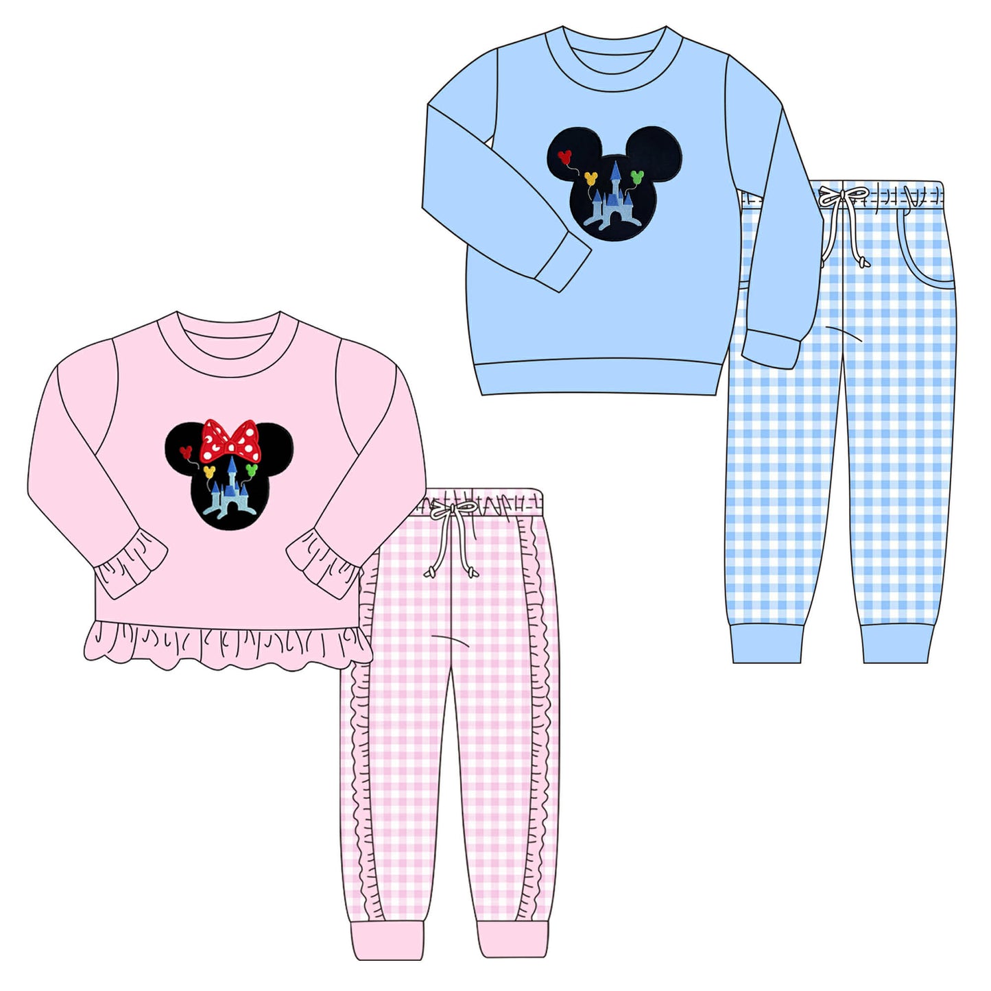 Mouse Castle Appliqué Sets - ETA early December