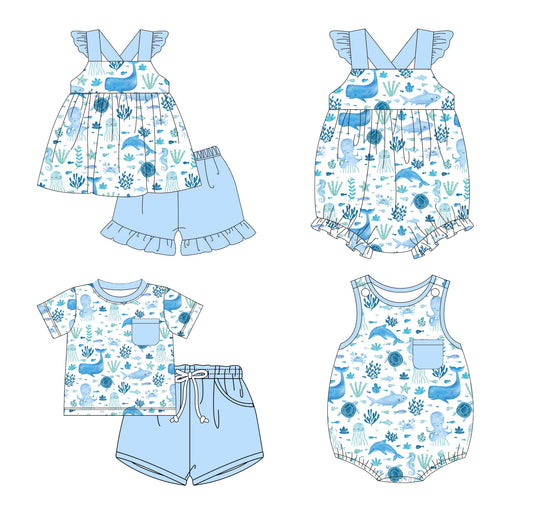 Blue Underwater Collection - ETA early May