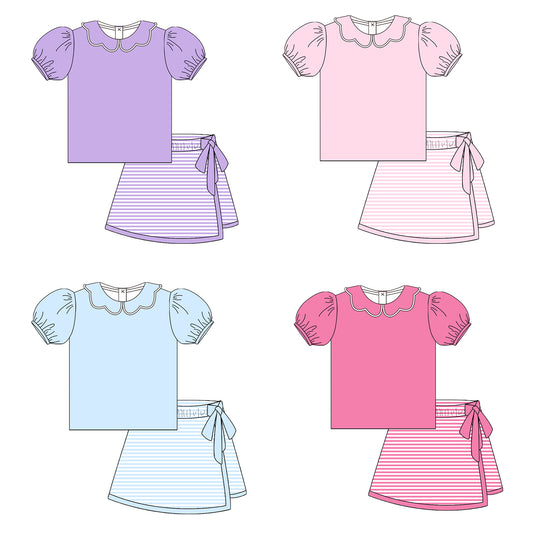 Striped Skorts Collection - ETA mid June