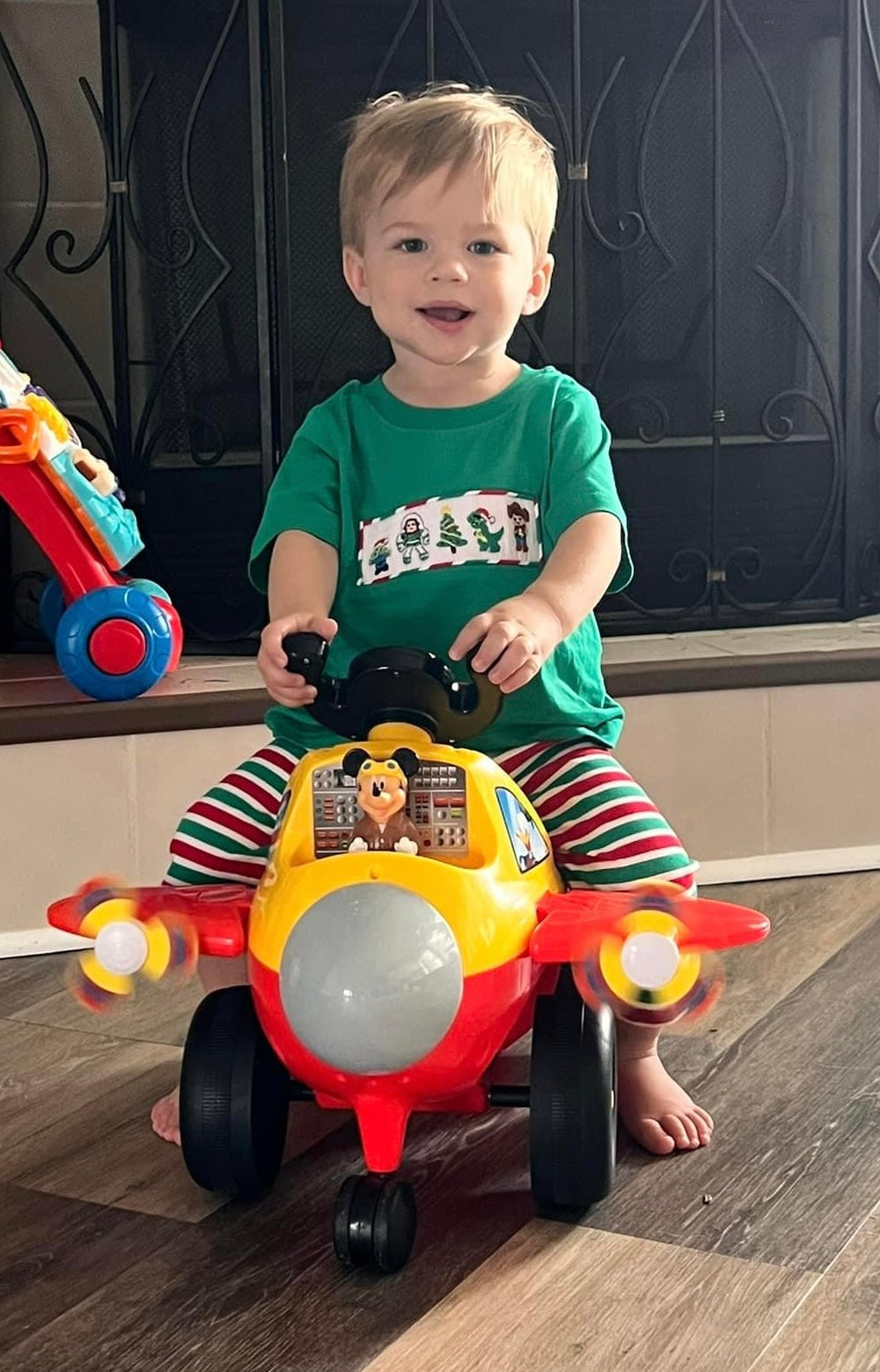 Toy Story Christmas Smocked Boy Set PO55