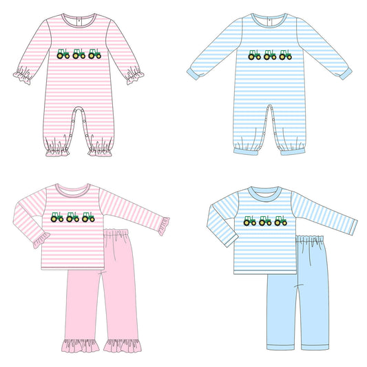 Tractor Trio Embroidered Collection - ETA early December