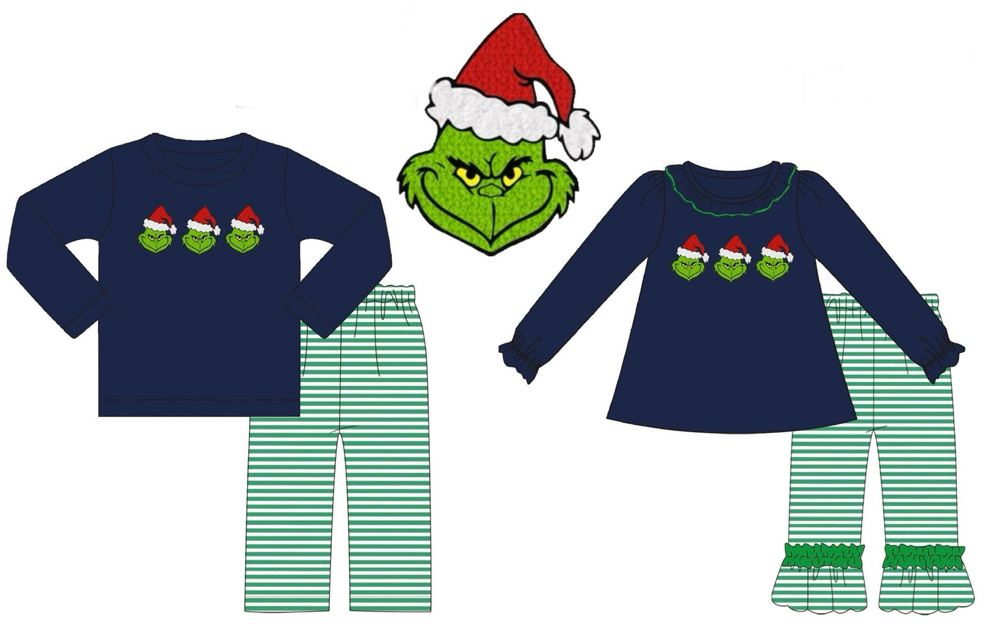 Grinchy French Knot Sets - ETA early November