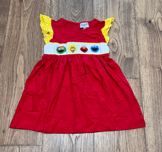 SS Smocked Dress PO46