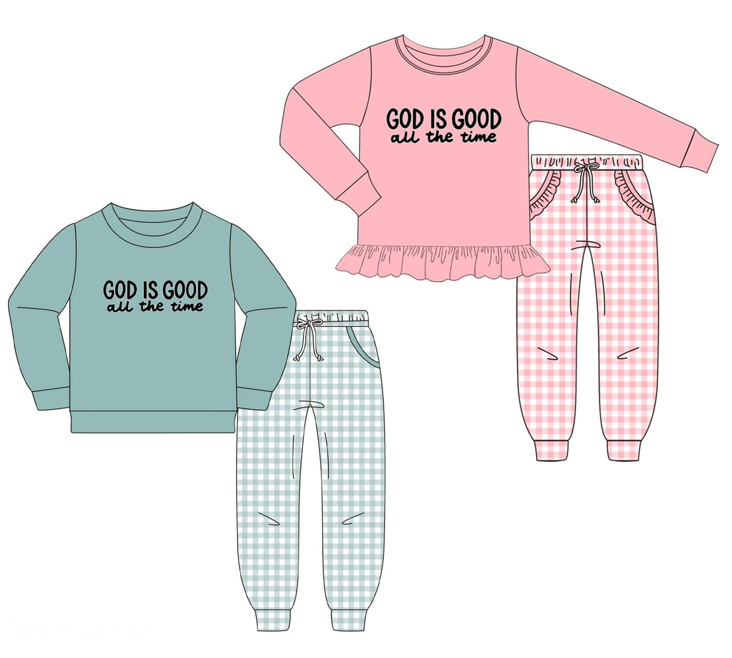 God Is Good Embroidered Sets - ETA mid December