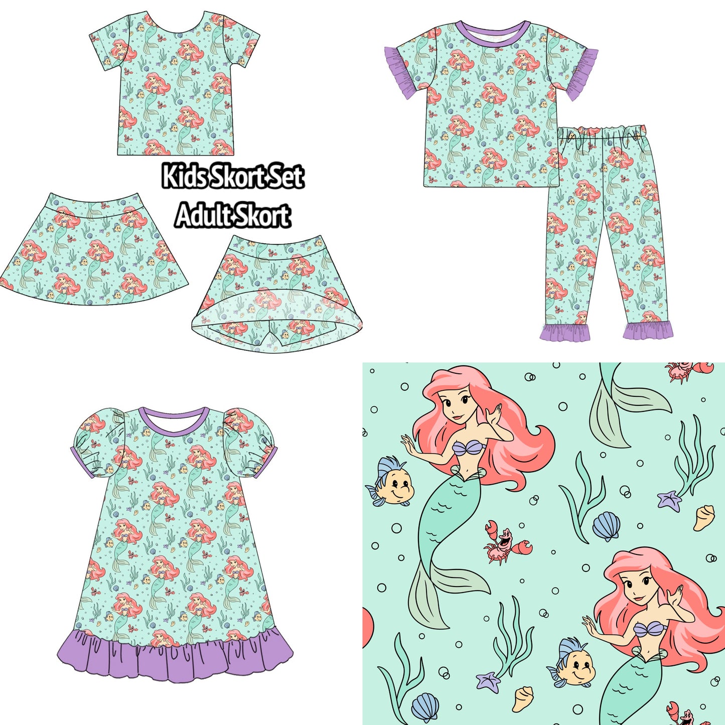 Little Mermaid Collection - ETA mid September