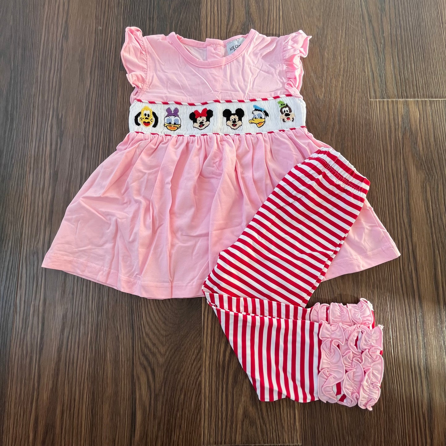 Sensational Six Smocked Collection Legging Set PO56