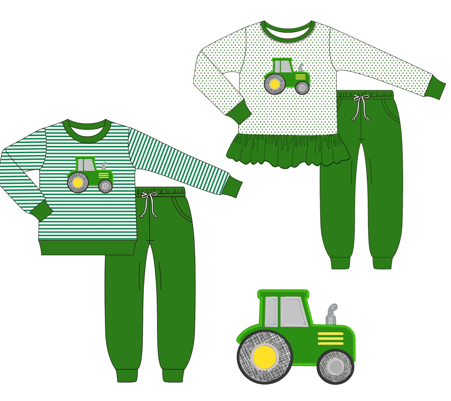 Tractor Appliqué Sets - ETA mid December