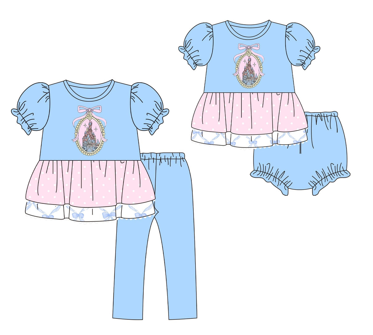 Castle Embroidered Collection - ETA early March
