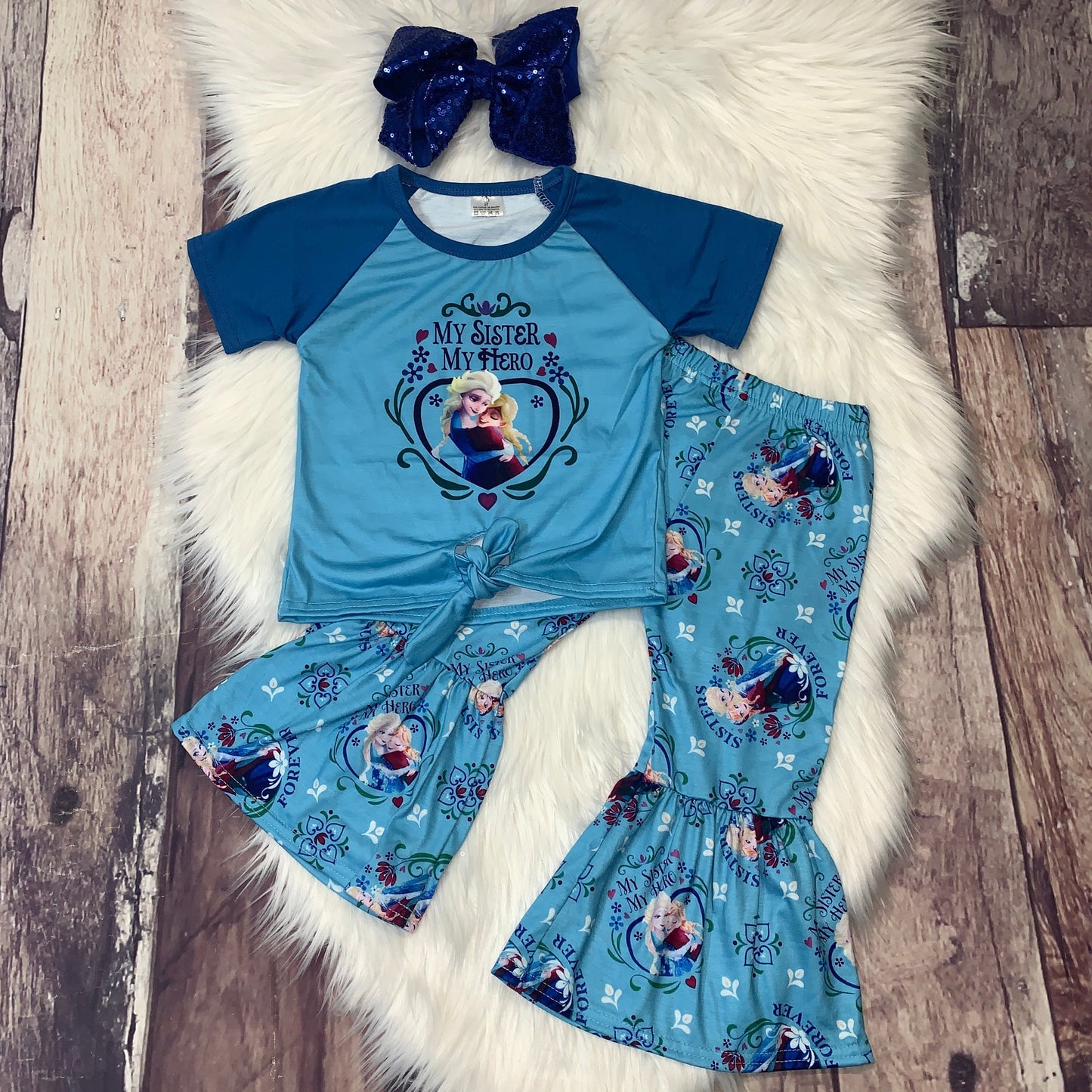 Ice Princess Top & Bell Set