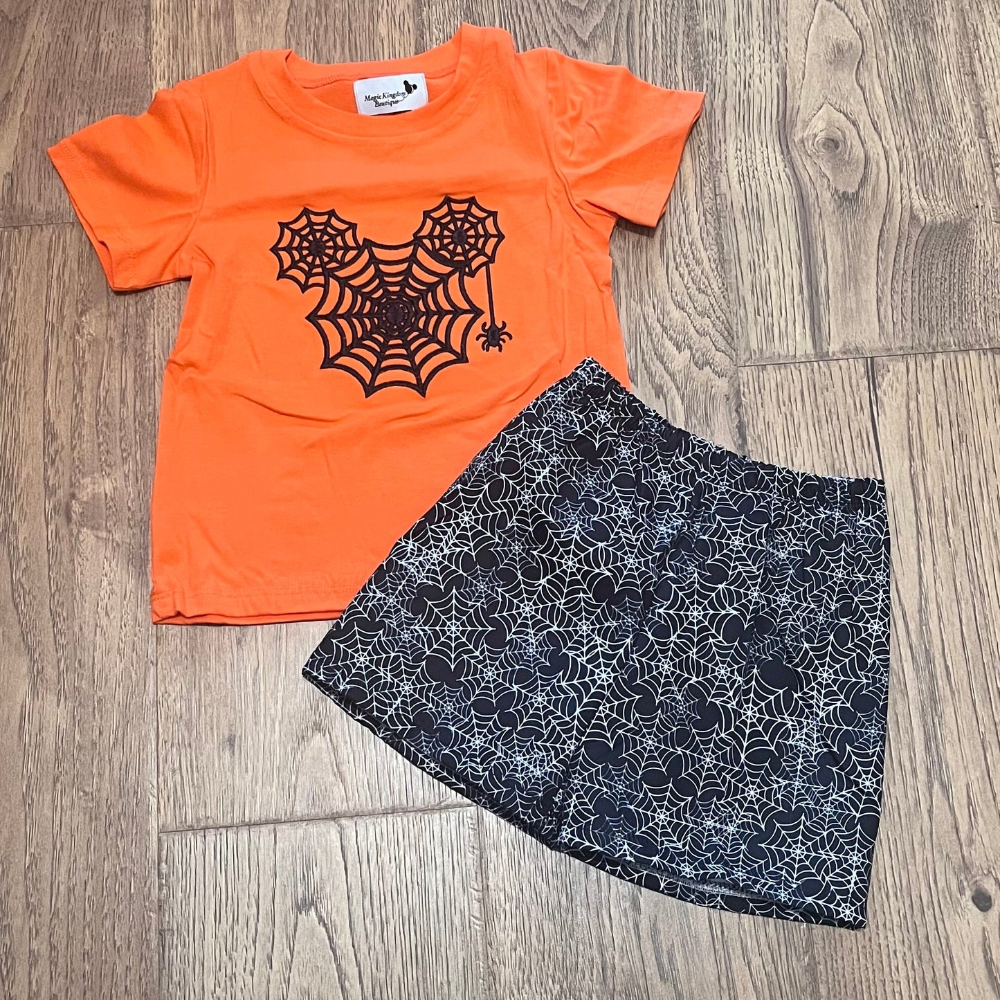 Spider Mouse Appliqué Boy Set