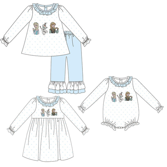 Frozen Trio Embroidered Collection - ETA mid December