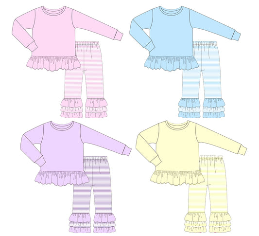 Striped Girl Sets - ETA late January