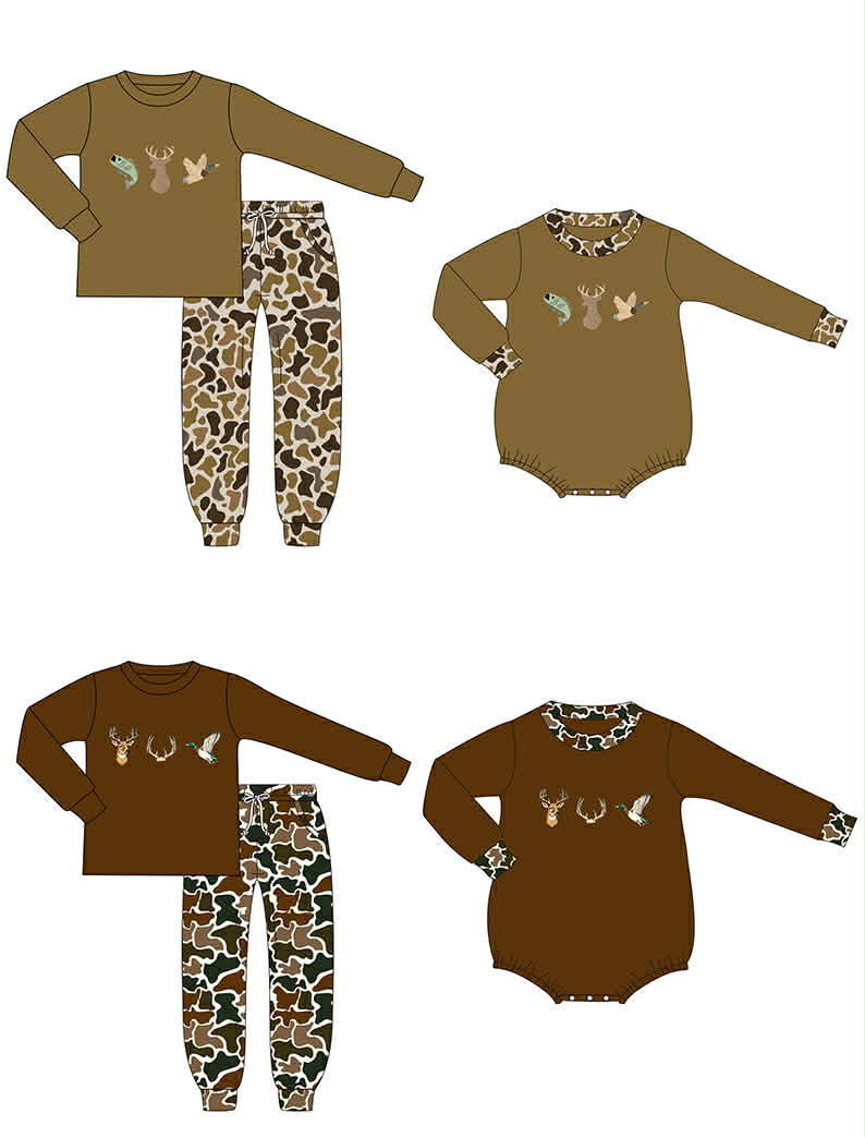 Hunting Trio Embroidered Collection - ETA mid January