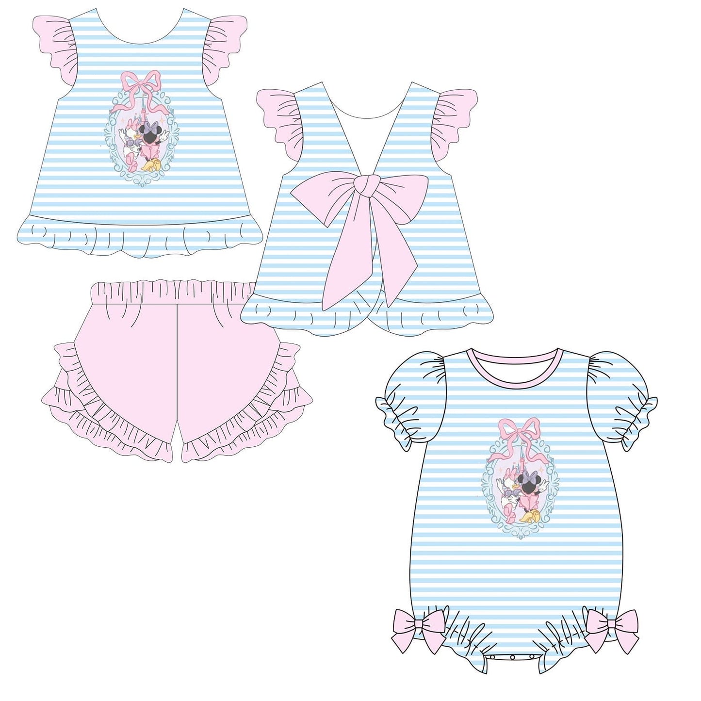 Castle and Besties Embroidered Collection - ETA mid June