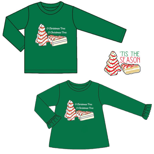 Christmas Tree Cakes Appliqué Shirts - ETA mid October