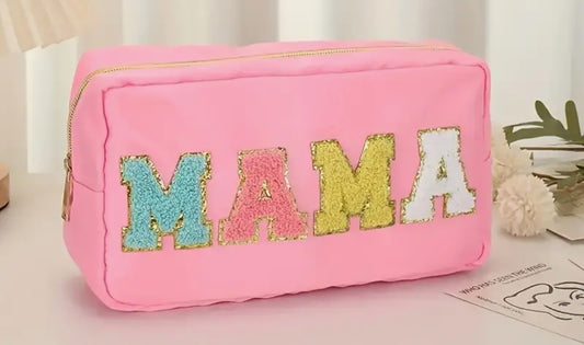 Mama Chenille Patch Bag