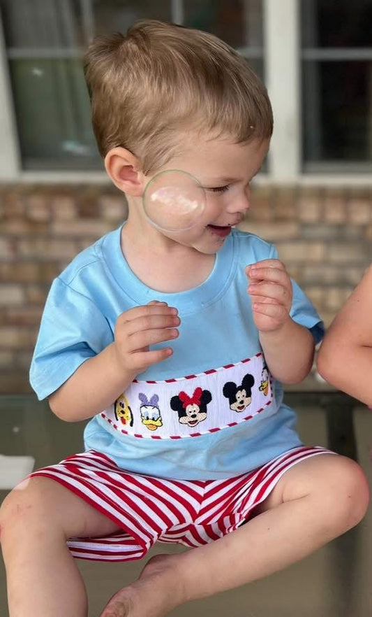 Sensational Six Smocked Boy Set PO56