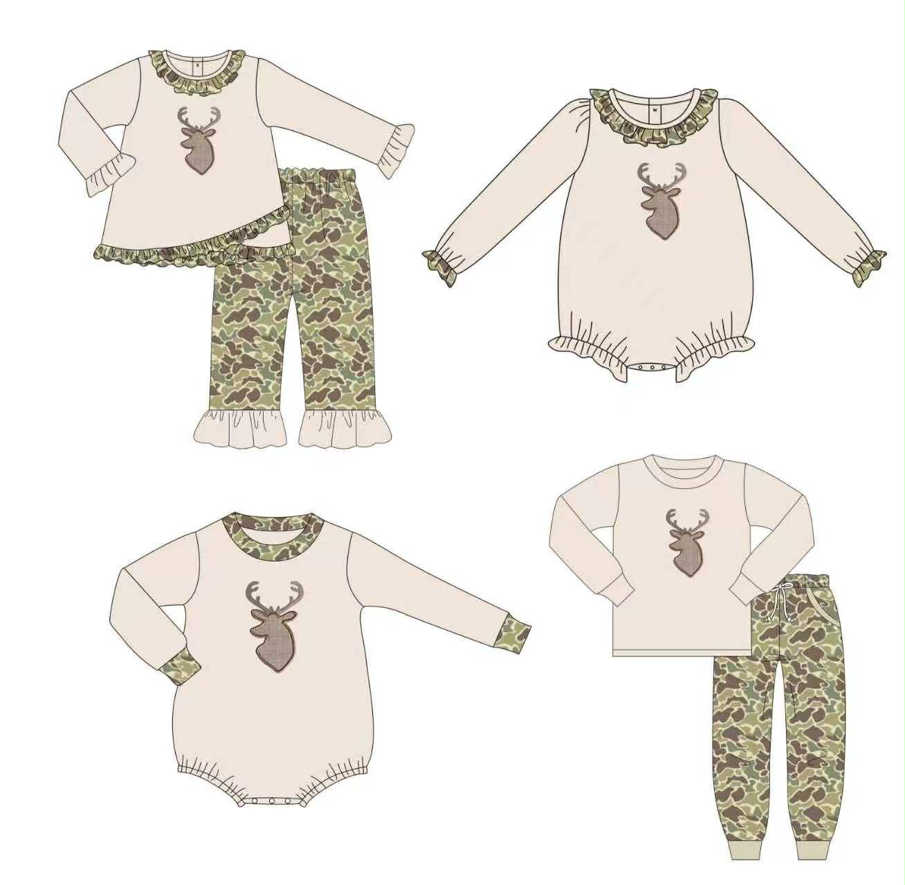 Deer Embroidered Collection - ETA mid January