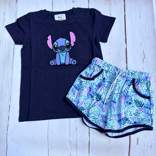 Stitch Appliqué Boy Set