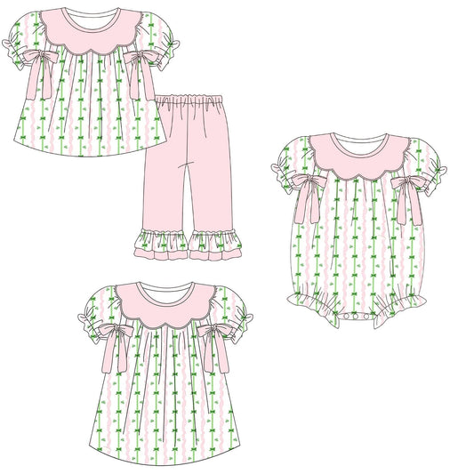 Shamrock, Bows and Stripes Collection - ETA late January