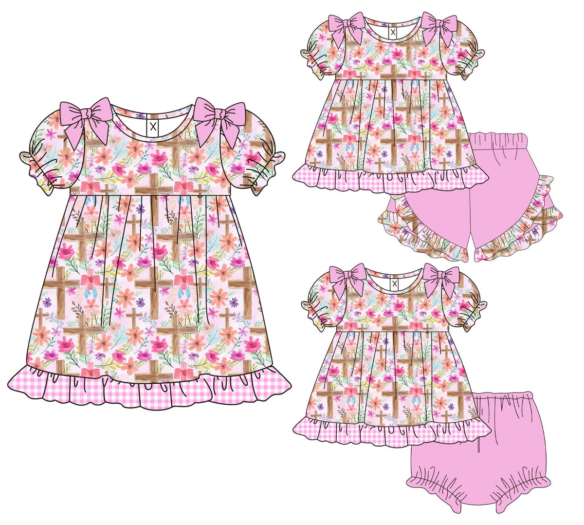 Floral and Crosses Collection - ETA early March