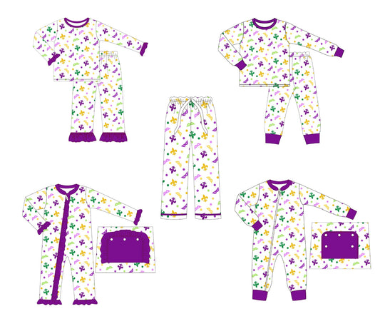 Mardi Gras Pajamas - ETA late January
