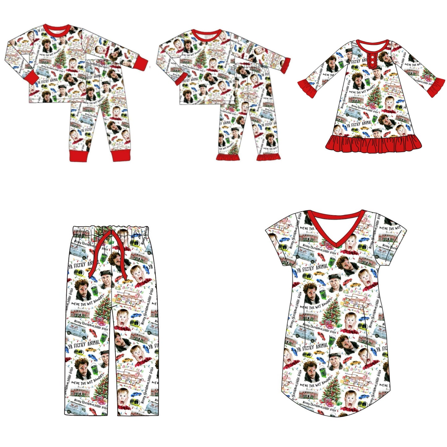Home Alone Pajamas - ETA early November