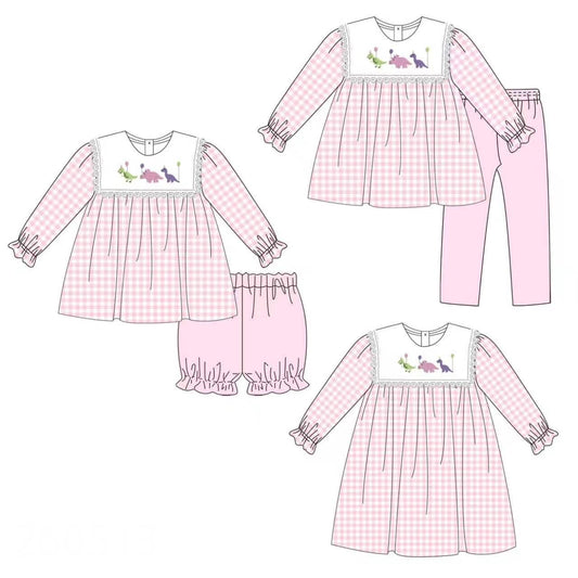 Dino Birthday Embroidered Collection - ETA early September