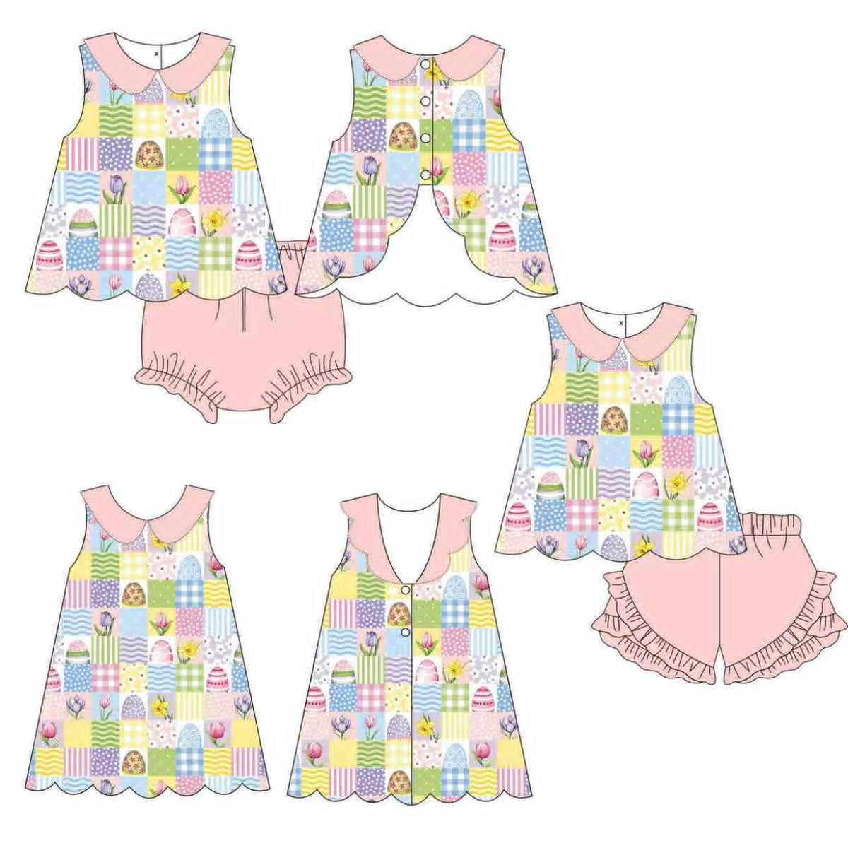Easter Egg Patchwork Collection - ETA late February