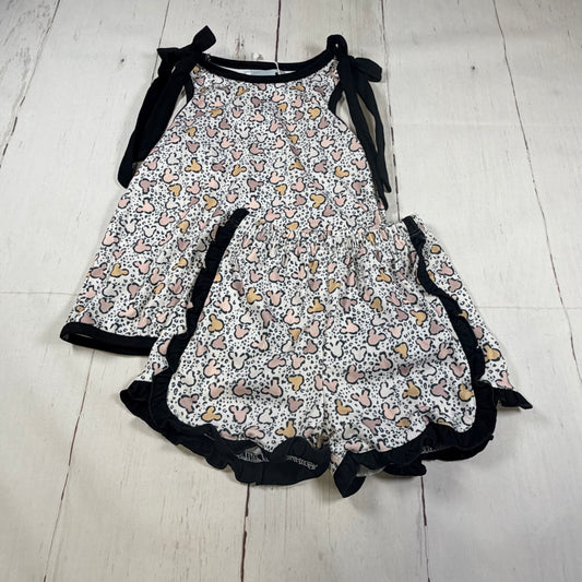 Cheetah Mouse Girl Short Set