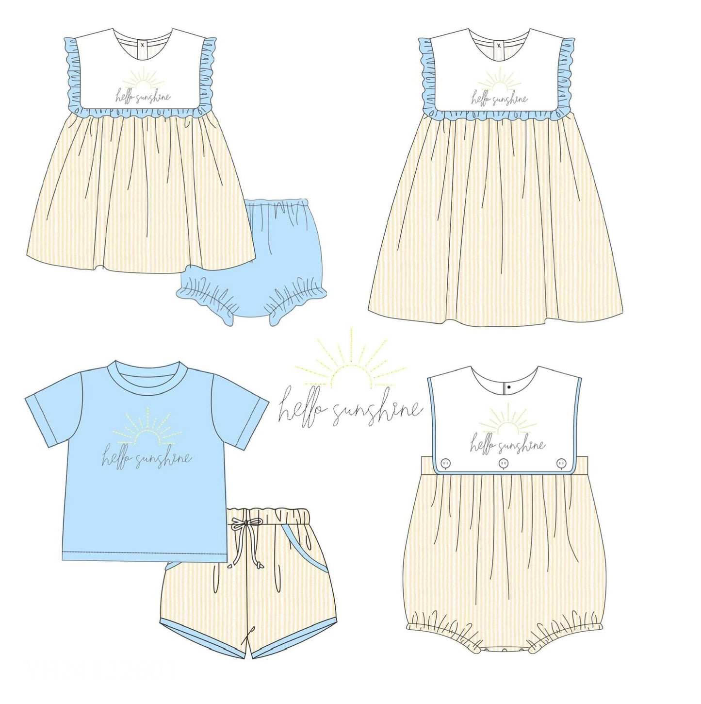 Hello Sunshine Appliqué Collection - ETA early May